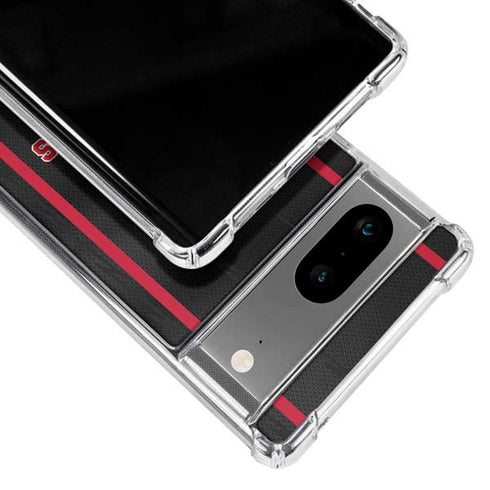 NBA Toronto Raptors Jersey Google Pixel 8 Clear Case